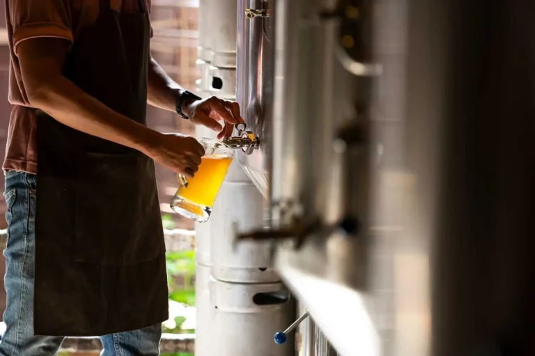 A microbrewery quality beer